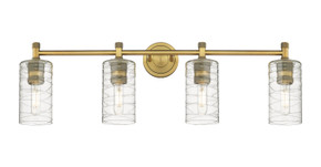 Bathroom Fixtures Four Lights by Innovations ( 405 | 434-4W-BB-G434-7DE Downtown Urban ) 