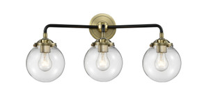 Bathroom Fixtures Three Lights by Innovations ( 405 | 284-3W-BAB-G202-6-LED Nouveau ) 