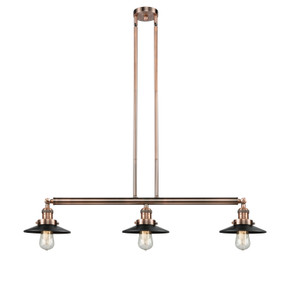 Linear/Island 3 Light Bar by Innovations ( 405 | 213-AC-M6BK-LED Franklin Restoration ) 