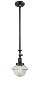 Mini Pendants Glass Down by Innovations ( 405 | 206-BK-G532-LED Franklin Restoration ) 