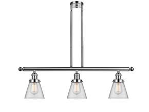Linear/Island 3 Light Bar by Innovations ( 405 | 213-PN-G62-LED Franklin Restoration ) 