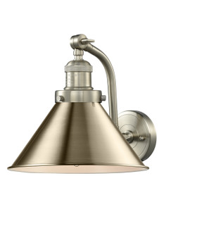 Sconces Single Glass by Innovations ( 405 | 515-1W-SN-M10-SN Franklin Restoration ) 