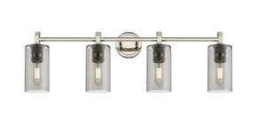 Bathroom Fixtures Four Lights by Innovations ( 405 | 434-4W-PN-G434-7SM Downtown Urban ) 