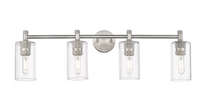 Bathroom Fixtures Four Lights by Innovations ( 405 | 434-4W-SN-G434-7CL Downtown Urban ) 