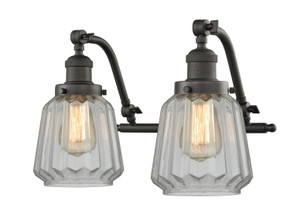 Bathroom Fixtures Two Lights by Innovations ( 405 | 515-2W-OB-G142 Franklin Restoration ) 