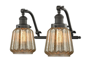 Bathroom Fixtures Two Lights by Innovations ( 405 | 515-2W-OB-G146 Franklin Restoration ) 