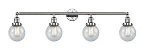 Bathroom Fixtures Four Lights by Innovations ( 405 | 215-PC-G204-6-LED Franklin Restoration ) 