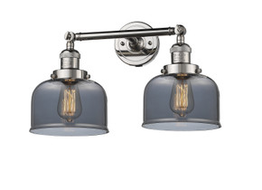 Bathroom Fixtures Two Lights by Innovations ( 405 | 208-PN-G73-LED Franklin Restoration ) 