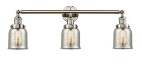 Bathroom Fixtures Three Lights by Innovations ( 405 | 205-PN-G58 Franklin Restoration ) 