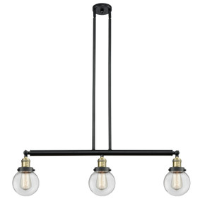 Linear/Island 3 Light Bar by Innovations ( 405 | 213-BAB-G202-6-LED Franklin Restoration ) 