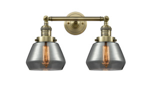 Bathroom Fixtures Two Lights by Innovations ( 405 | 208-AB-G173 Franklin Restoration ) 