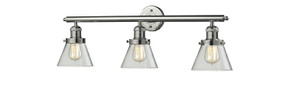 Bathroom Fixtures Three Lights by Innovations ( 405 | 205-PN-G62 Franklin Restoration ) 