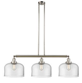 Linear/Island 3 Light Bar by Innovations ( 405 | 213-PN-G72-L-LED Franklin Restoration ) 