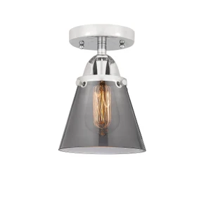 Semi-Flush Mts. Cage by Innovations ( 405 | 288-1C-PC-G63 Nouveau 2 ) 