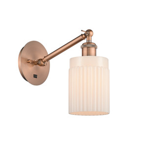 Sconces Single Glass by Innovations ( 405 | 317-1W-AC-G341 Ballston ) 