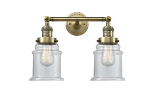 Bathroom Fixtures Two Lights by Innovations ( 405 | 208-AB-G182 Franklin Restoration ) 
