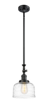 Mini Pendants Glass Down by Innovations ( 405 | 206-BK-G713-LED Franklin Restoration ) 