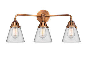 Bathroom Fixtures Three Lights by Innovations ( 405 | 288-3W-AC-G62 Nouveau 2 ) 