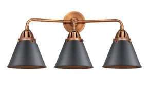 Bathroom Fixtures Three Lights by Innovations ( 405 | 288-3W-AC-M13-BK-LED Nouveau 2 ) 