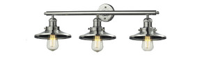 Bathroom Fixtures Three Lights by Innovations ( 405 | 205-PN-M1 Franklin Restoration ) 