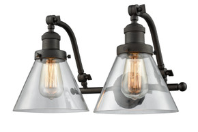 Bathroom Fixtures Two Lights by Innovations ( 405 | 515-2W-OB-G42-LED Franklin Restoration ) 