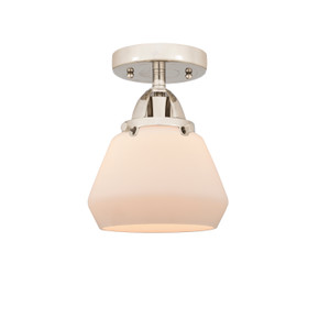 Semi-Flush Mts. Cage by Innovations ( 405 | 288-1C-PN-G171 Nouveau 2 ) 