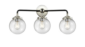 Bathroom Fixtures Three Lights by Innovations ( 405 | 284-3W-BPN-G202-6-LED Nouveau ) 