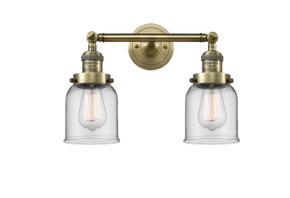 Bathroom Fixtures Two Lights by Innovations ( 405 | 208-AB-G52-LED Franklin Restoration ) 