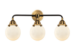 Bathroom Fixtures Three Lights by Innovations ( 405 | 288-3W-BAB-G201-6 Nouveau 2 ) 