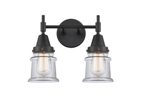 Bathroom Fixtures Two Lights by Innovations ( 405 | 447-2W-BK-G182S-LED Caden ) 