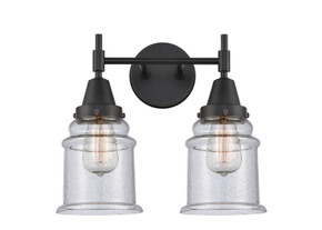 Bathroom Fixtures Two Lights by Innovations ( 405 | 447-2W-BK-G184-LED Caden ) 