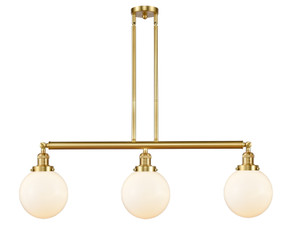 Linear/Island 3 Light Bar by Innovations ( 405 | 213-SG-G201-8-LED Franklin Restoration ) 