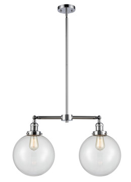 Linear/Island 2 Light Bar by Innovations ( 405 | 209-PC-G202-10 Franklin Restoration ) 