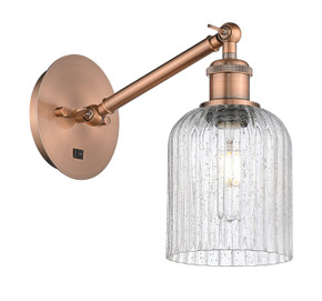 Sconces Single Glass by Innovations ( 405 | 317-1W-AC-G559-5SDY Ballston ) 
