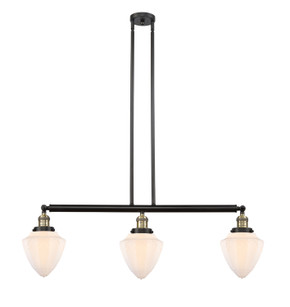 Linear/Island 3 Light Bar by Innovations ( 405 | 213-BAB-G661-7-LED Franklin Restoration ) 