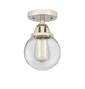 Semi-Flush Mts. Glass Down by Innovations ( 405 | 288-1C-PN-G202-6-LED Nouveau 2 ) 