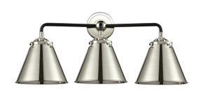 Bathroom Fixtures Three Lights by Innovations ( 405 | 284-3W-BPN-M13-PN Nouveau ) 
