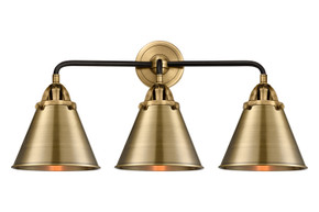 Bathroom Fixtures Three Lights by Innovations ( 405 | 288-3W-BAB-M13-AB-LED Nouveau 2 ) 