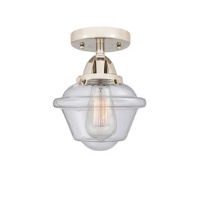 Semi-Flush Mts. Cage by Innovations ( 405 | 288-1C-PN-G534-LED Nouveau 2 ) 