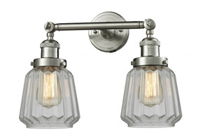 Bathroom Fixtures Two Lights by Innovations ( 405 | 208-SN-G142 Franklin Restoration ) 