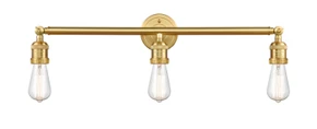 Bathroom Fixtures Three Lights by Innovations ( 405 | 205-SG-LED Franklin Restoration ) 