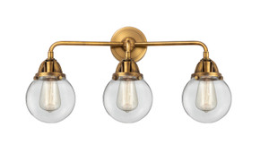 Bathroom Fixtures Three Lights by Innovations ( 405 | 288-3W-BB-G202-6 Nouveau 2 ) 