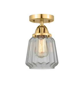 Semi-Flush Mts. Glass Down by Innovations ( 405 | 288-1C-SG-G142 Nouveau 2 ) 