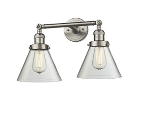 Bathroom Fixtures Two Lights by Innovations ( 405 | 208-SN-G42-LED Franklin Restoration ) 