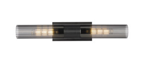 Bathroom Fixtures Cylindrical / Linear by Innovations ( 405 | 429-2WL-BK-G429-11SM Downtown Urban ) 