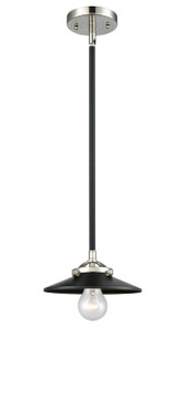 Mini Pendants Exposed Lamps by Innovations ( 405 | 284-1S-BPN-M6-BK-LED Nouveau ) 