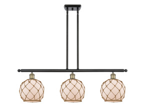 Linear/Island 3 Light Bar by Innovations ( 405 | 516-3I-BAB-G121-8RB-LED Ballston ) 