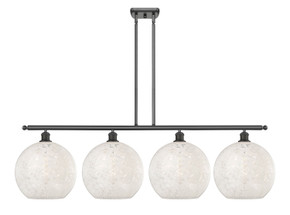 Linear/Island 4 Light + by Innovations ( 405 | 516-4I-OB-G1216-12WM Ballston ) 