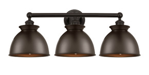 Bathroom Fixtures Three Lights by Innovations ( 405 | 616-3W-OB-M14-OB Edison ) 
