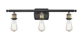Bathroom Fixtures Three Lights by Innovations ( 405 | 516-3W-BAB-LED Ballston ) 